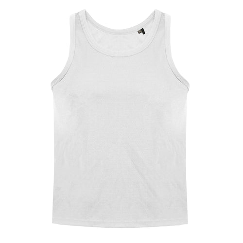 TRENDSWEAR Agility Men's Sports Tank Top - White Tank Top in Bulk - x5 x10 x20