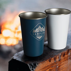 Campster Tumbler – 480ml Stainless Steel Outdoor Cup - Buy Bulk Cups