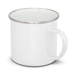 Bendigo Enamel Mug – 500ml Stainless Steel Mug - Bulk Quantity Mugs