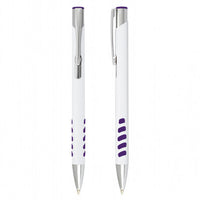 Load image into Gallery viewer, Panama Grip Pen - White Barrel Bulk Lot 100, 250, 500 or 1000 units