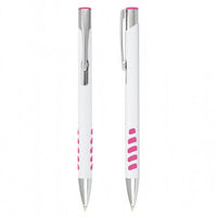 Load image into Gallery viewer, Panama Grip Pen - White Barrel Bulk Lot 100, 250, 500 or 1000 units