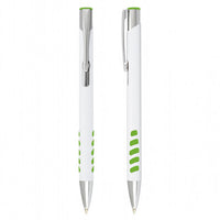 Load image into Gallery viewer, Panama Grip Pen - White Barrel Bulk Lot 100, 250, 500 or 1000 units
