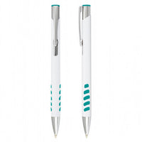 Load image into Gallery viewer, Panama Grip Pen - White Barrel Bulk Lot 100, 250, 500 or 1000 units