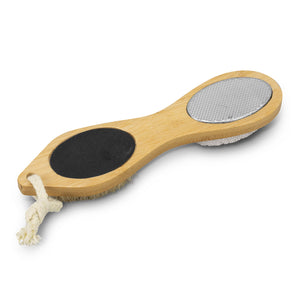 NATURA Pedicure Tool – 4-in-1 Bamboo Foot Care Set - Buy in Bulk 25 or 50 units