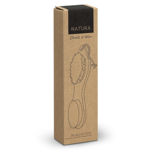 NATURA Pedicure Tool – 4-in-1 Bamboo Foot Care Set - Buy in Bulk 25 or 50 units