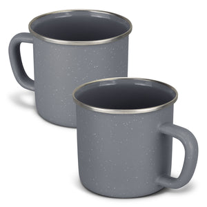 Bendigo Matte Enamel Mug – 500ml Stainless Steel Outdoor Mug - Bulk Discounts