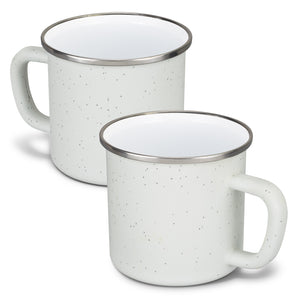 Bendigo Matte Enamel Mug – 500ml Stainless Steel Outdoor Mug - Bulk Discounts