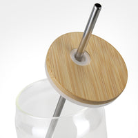 Load image into Gallery viewer, Fallon Glass Tumbler – 550ml Smoothie &amp; Iced Coffee Cup - Buy 20,30 or 50