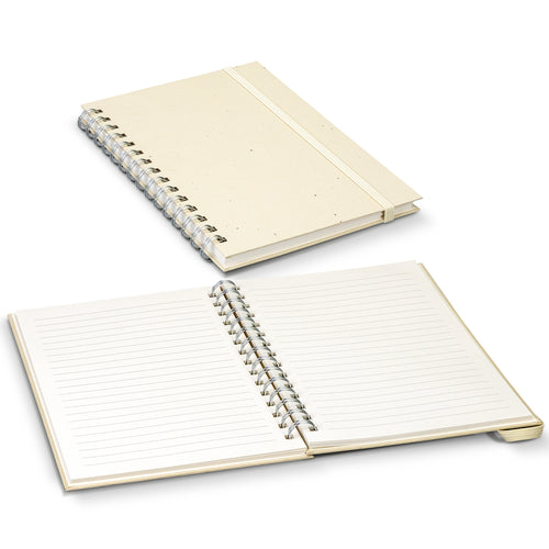 Terra Recycled A5 Spiral Notebook – Bulk Buy Eco-Friendly Notebook - 25 or 50