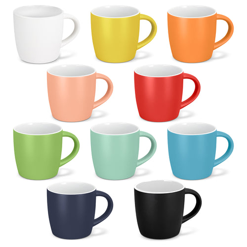 Mocha Coffee Mug - 330ml Mug In Fashionable Colour Options