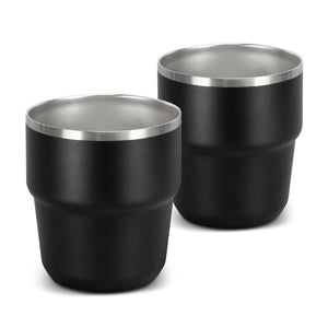 Frontier Stackable Cups – 300ml Insulated Camping Cups - Sets of 12 or 24