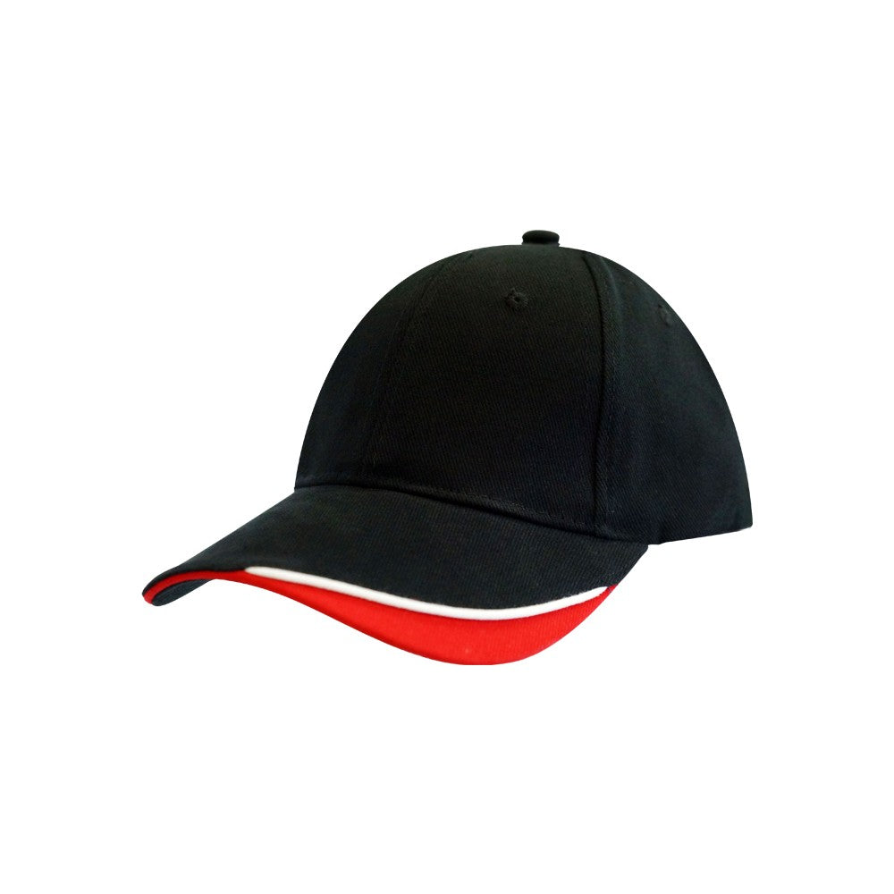 Miami Caps - Unbranded Trendy Cotton Cap with Trim - Buy 10, 20 or 50 Caps