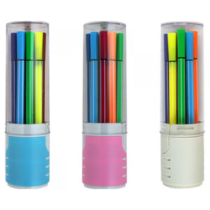 Colouring Pens 12 Colours - Unbranded Colour Pens in Pack - Buy Bulk 20 or 40