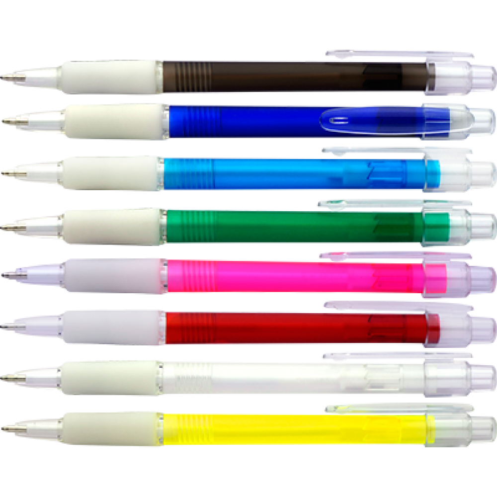 Ice Grip Pens - Rubber Grip Pens - Buy Bulk 100 or 200 with Free Shipping