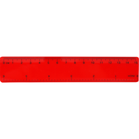 Load image into Gallery viewer, 15 cm Ruler - Compact Plastic Ruler with Dual Measurement - Buy 50, 100 or 200
