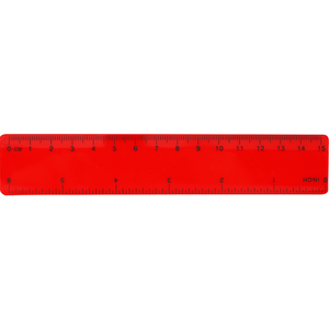 15 cm Ruler - Compact Plastic Ruler with Dual Measurement - Buy 50, 100 or 200