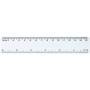 15 cm Ruler - Compact Plastic Ruler with Dual Measurement - Buy 50, 100 or 200