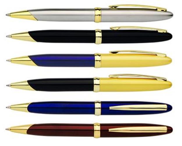 Master Pens - Metal Twist-Action Pen - Bulk Buy 50 or 100 Units Free Shipping