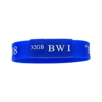 Load image into Gallery viewer, Wristband USB 2.0 - Wearable USB Band - Buy 100 Units with Free Shipping