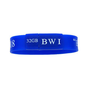 Wristband USB 2.0 - Wearable USB Band - Buy 100 Units with Free Shipping