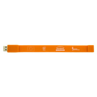 Load image into Gallery viewer, Wristband USB 2.0 - Wearable USB Band - Buy 100 Units with Free Shipping