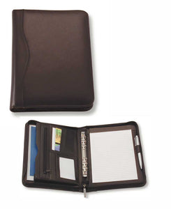 Dallas A5 Leather Compendium Made from top grade cowhide Delivery Australia Wide